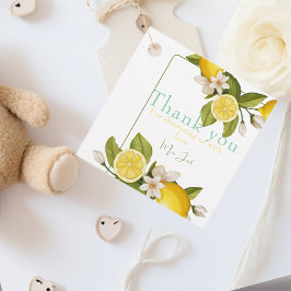 Limone Zitrusbrasse Geschenkanhänger