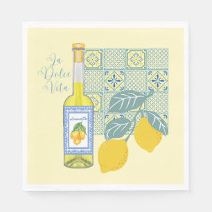 Limonen-Farm Retro Serviette