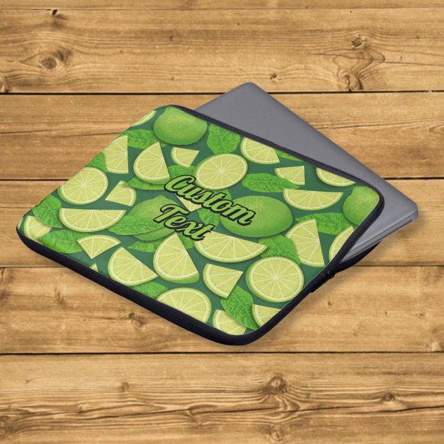 Limonengrüner Hintergrund Laptopschutzhülle (Von Creator hochgeladen)