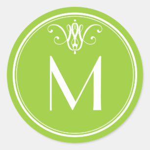 Limoner Aufkleber für Monogramm