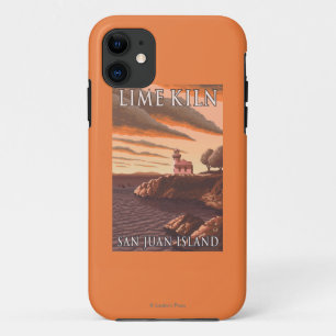 Limoner Brennofen-Leuchtturm-Vintages Reise-Plakat title_seo2