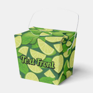 Limoner Hintergrund Geschenkschachtel