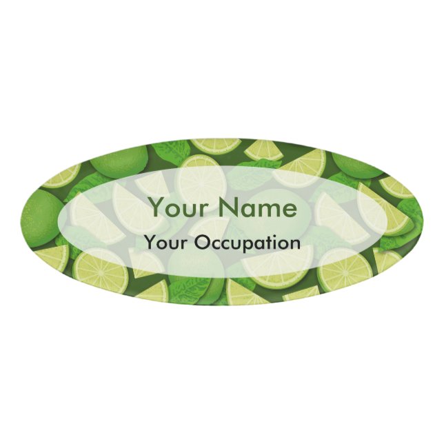Limoner Hintergrund Namenschild (Vorderseite)