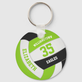 Limoner personalisierter Mannschaftsname Volleybal Schlüsselanhänger