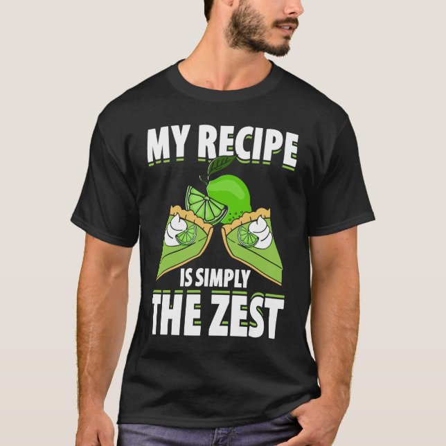 Limoner Schlüsselkuchen für Limonen Kuchen Limoner T-Shirt (Vorderseite)