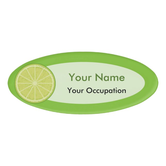 Limoner Schnitt Namenschild (Vorderseite)