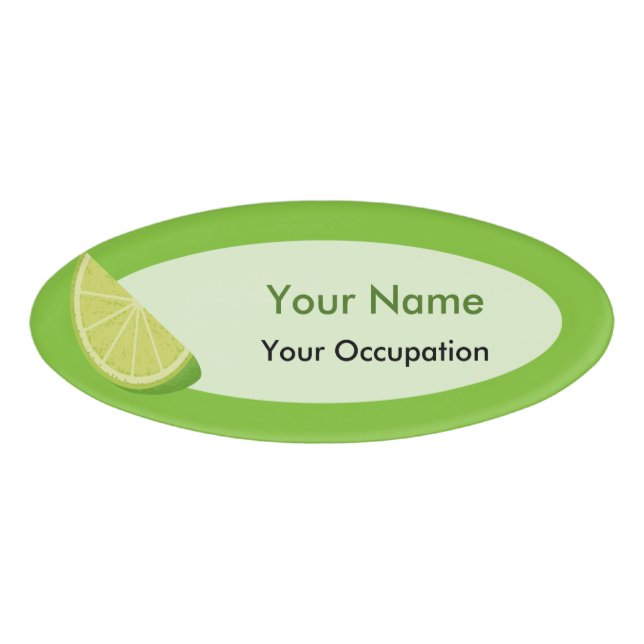 Limoner Schnitt Namenschild (Vorderseite)