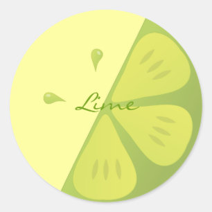 Limoner Schnitt Runder Aufkleber