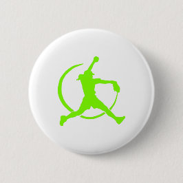 Limones Bild " SCHNELLEN SOFTBALL des grünen Button