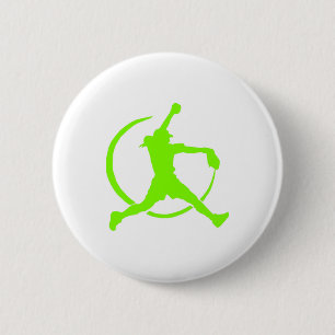 Limones Bild " SCHNELLEN SOFTBALL des grünen Button