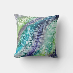 Limones blaues Ice-Abstract-Design Kissen