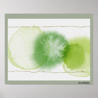 Limones Margaritas Poster