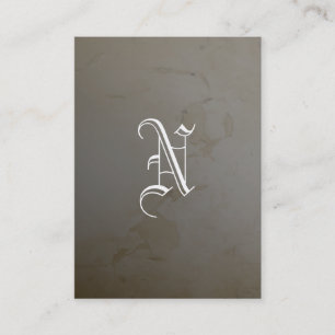 Limones Monogramm Visitenkarte