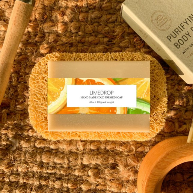 Limones Seifenetikett Bauchband Einladungsbanderole (Von Creator hochgeladen)