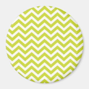 Limones und Zickzack Design Magnet