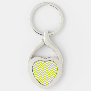 Limones und Zickzack Design Schlüsselanhänger