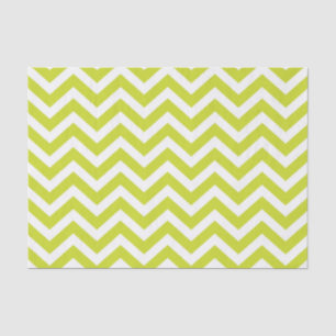 Limones und Zickzack Design Seidenpapier