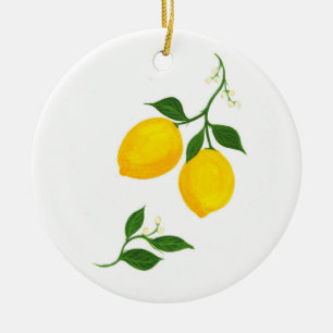 Limoni - Zitronenschmuck Keramik Ornament