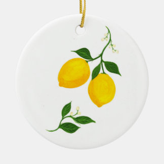 Limoni - Zitronenschmuck Keramik Ornament