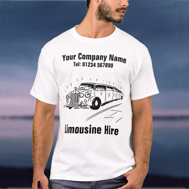 Limousine Hire Cartoon T-Shirt (Von Creator hochgeladen)