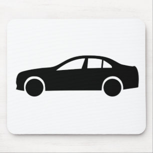 Limousine-Silhouette Mousepad