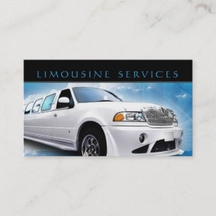 Limousinen, Limousinen-Service, Führerschein für F Visitenkarte