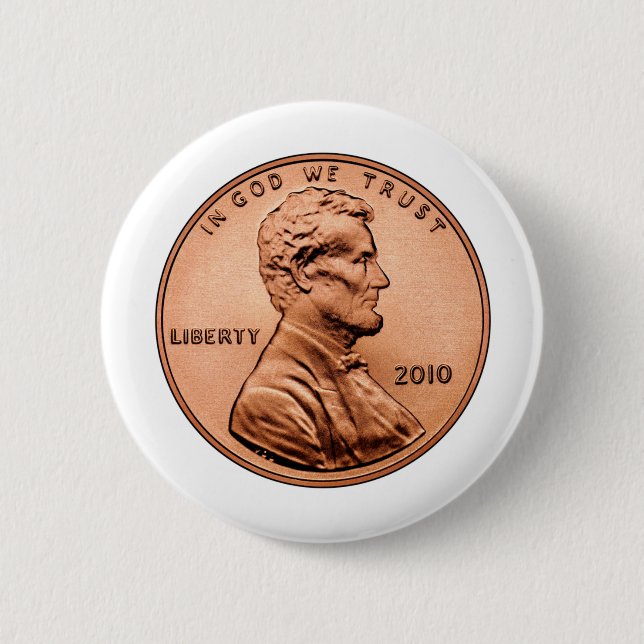 LINCOL PENNY BUTTON (Vorderseite)