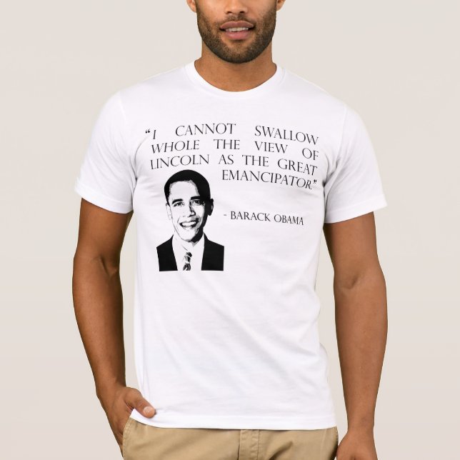 Lincoln als der große Befreier T-Shirt (Vorderseite)