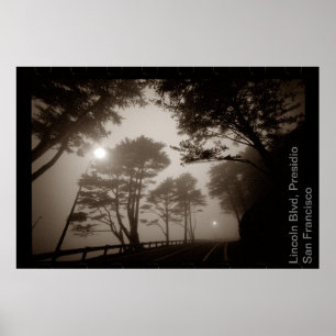 Lincoln Blvd, Poster de Presidio SF Sidelabel