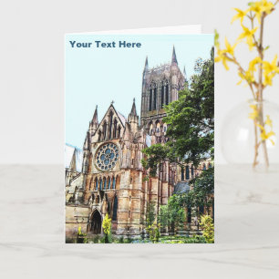Lincoln Cathedral Karte