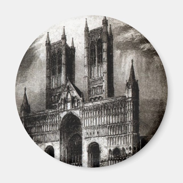 Lincoln Cathedral Magnet (Vorne)