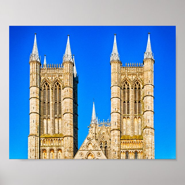 Lincoln Cathedral Poster (Vorne)