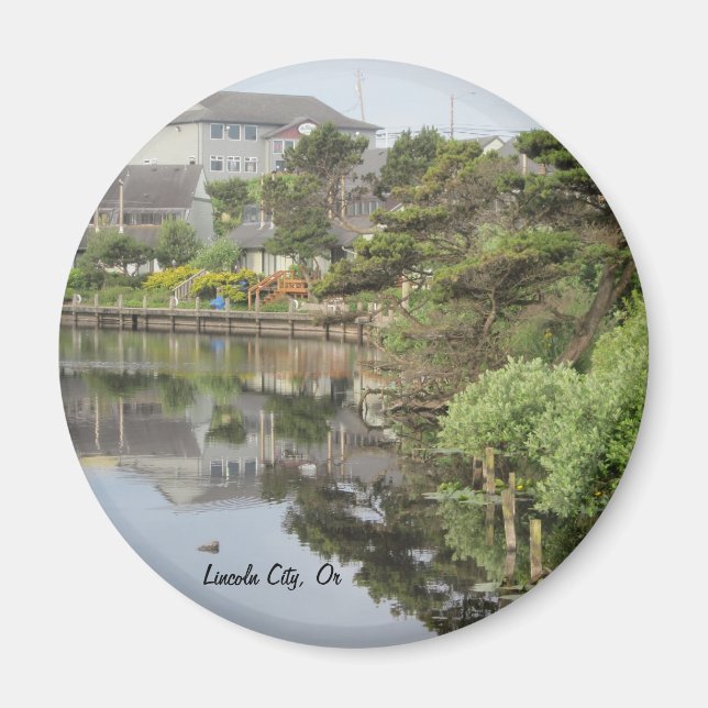 Lincoln City Oregon Magnet (Vorne)