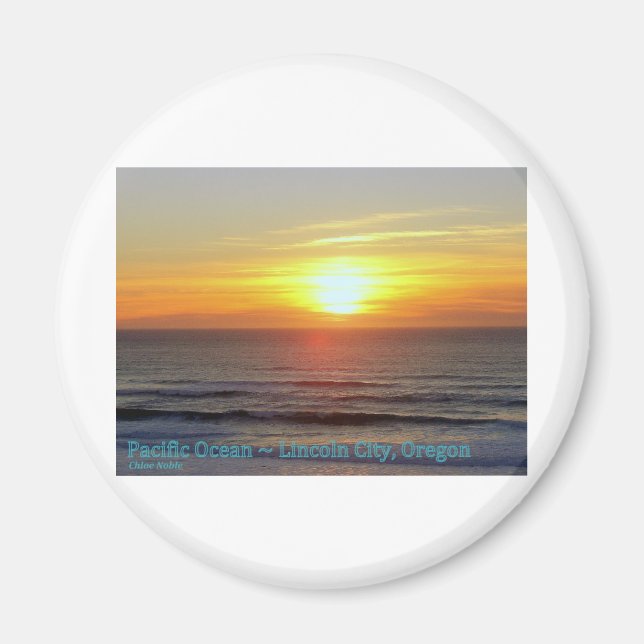 Lincoln City, Oregon - Sunset Magnet (Vorne)