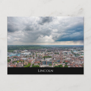 Lincoln Cityscape Postkarte