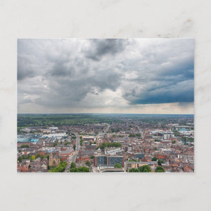 Lincoln Cityscape Postkarte