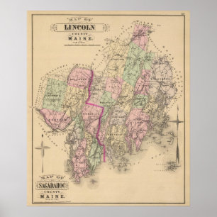 Lincoln County, Sagadahoc County Poster