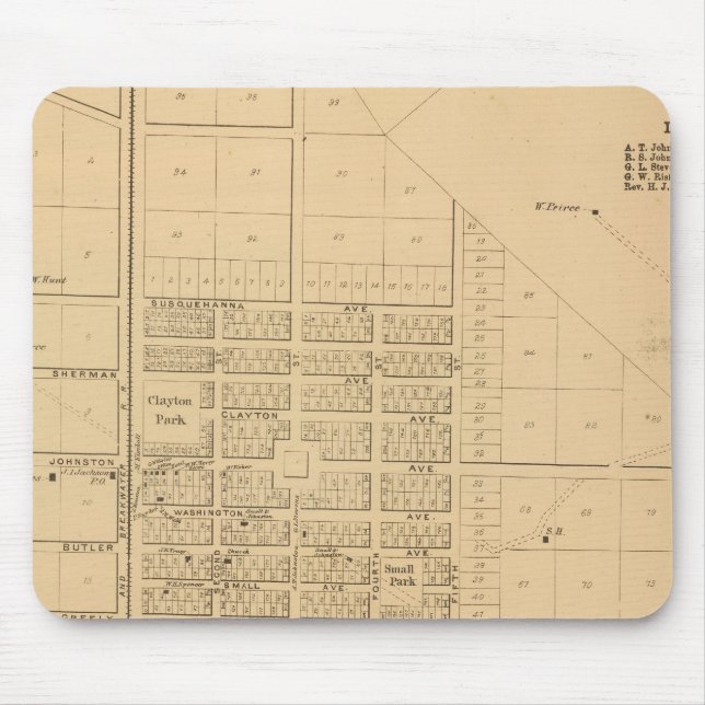 Lincoln Delaware Mousepad (Vorne)