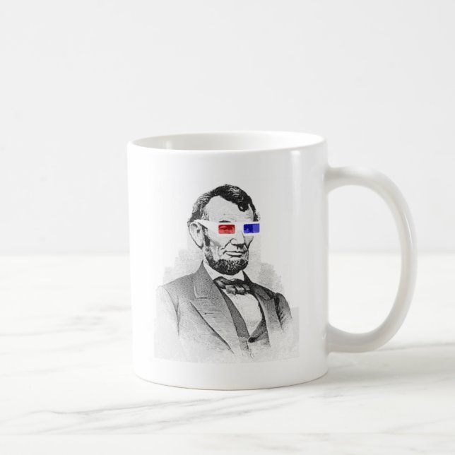 Lincoln den Tassen in des Kaffee-3D (Rechts)