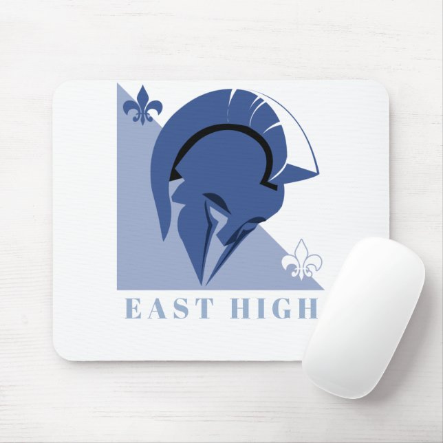Lincoln East High School New Designs Mousepad (Mit Mouse)