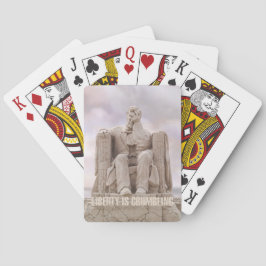 Lincoln Facepalm Spielkarten