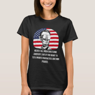Lincoln Futuristic VR fiktive Zitat T-Shirt