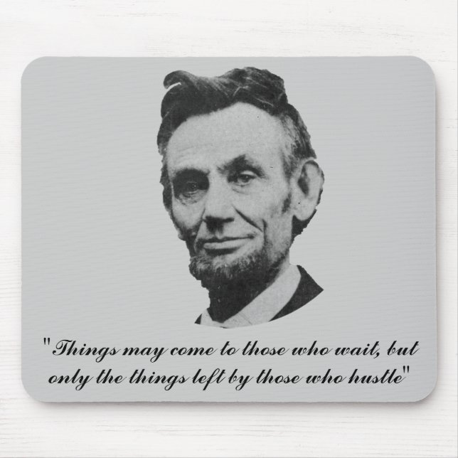 Lincoln - Gedränge Mousepad (Vorne)