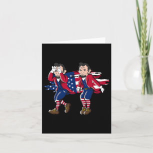 Lincoln Griddy Amerikanische Flagge 4. Juli  Karte