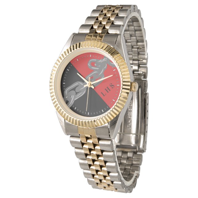 Lincoln High School eWatch, Jugend, Männer, Frauen Armbanduhr (Schrägansicht)