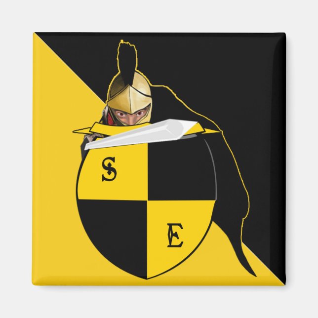 Lincoln Highschool Ritter Magnet (Vorne)