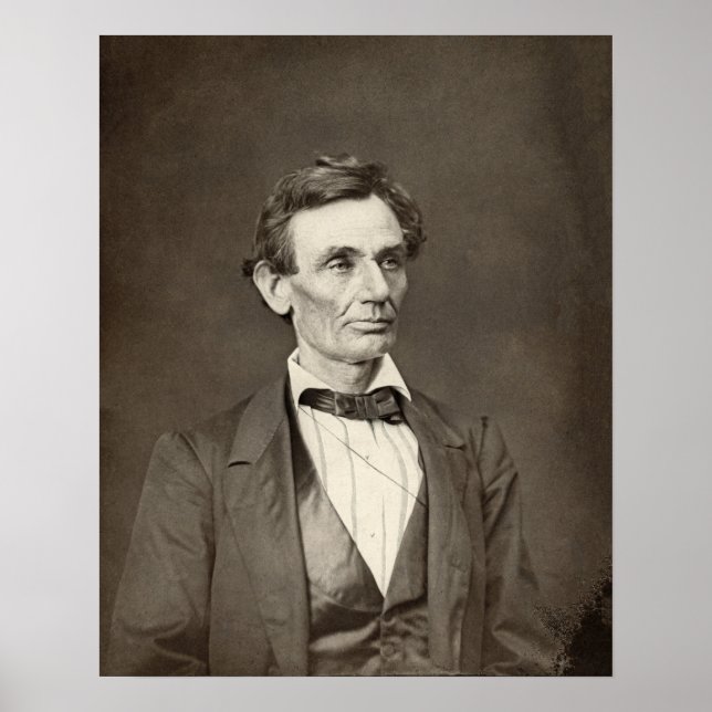 Lincoln Historisches Foto Poster (Vorne)