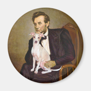 Lincoln - Italienischer Windhund 5 Magnet
