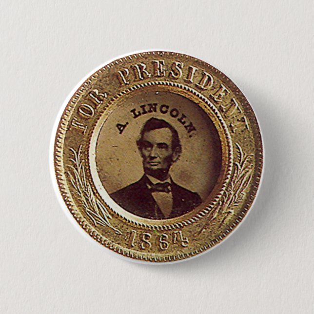 Lincoln - Knopf Button (Vorderseite)
