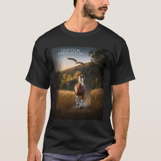 Lincoln l'Aigle royal chauve – T-shirt icône de l'